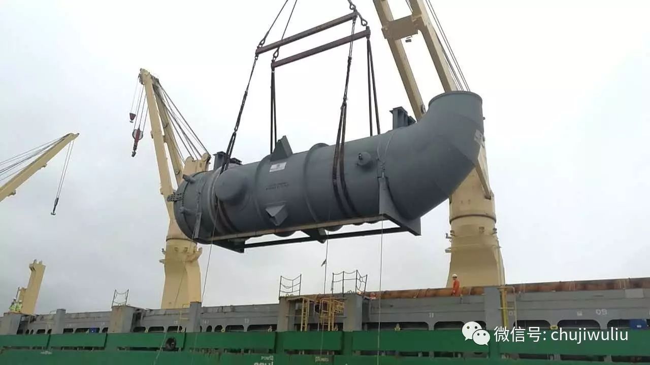 制堿設(shè)備水陸聯(lián)運